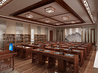 學(xué)校的數(shù)字化書法教室和普通的教室一樣嗎？